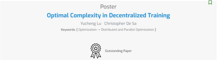 ICML 2021杰出论文公布！上交大校友折桂，田渊栋rebuttal加分论文获荣誉提名