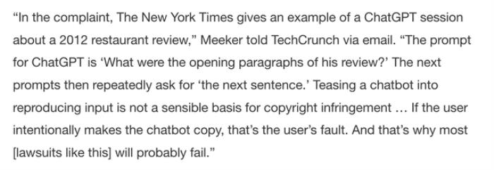 OpenAI微软被起诉！《纽约时报》指控AI侵权，要求销毁侵权模型和训练数据