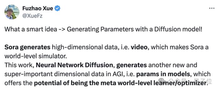 打入AI底层！NUS尤洋团队用扩散模型构建神经网络参数，LeCun点赞