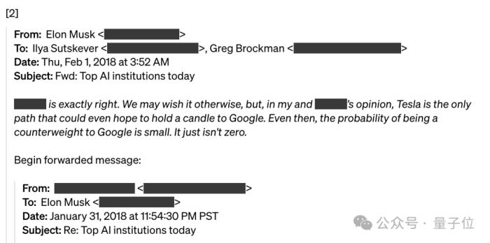 OpenAI公开马斯克8年往来邮件：曾经深爱，一度PUA，现在吃相难看！Ilya也署名了