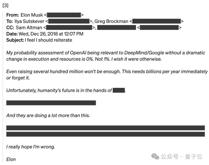 OpenAI公开马斯克8年往来邮件：曾经深爱，一度PUA，现在吃相难看！Ilya也署名了