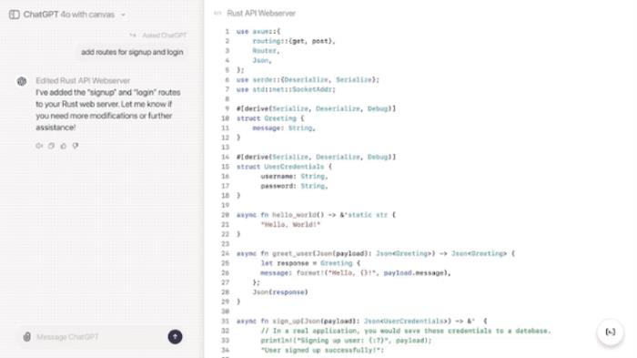 OpenAI重磅发布Canvas：跟ChatGPT一起写作编程