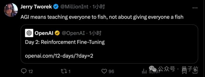 OpenAI强化微调登场：几十条数据o1-mini反超o1暴涨80%，奥特曼：今年最大惊喜