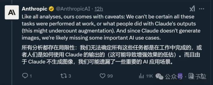 Claude团队：用400万条对话分析AI对经济的长期影响